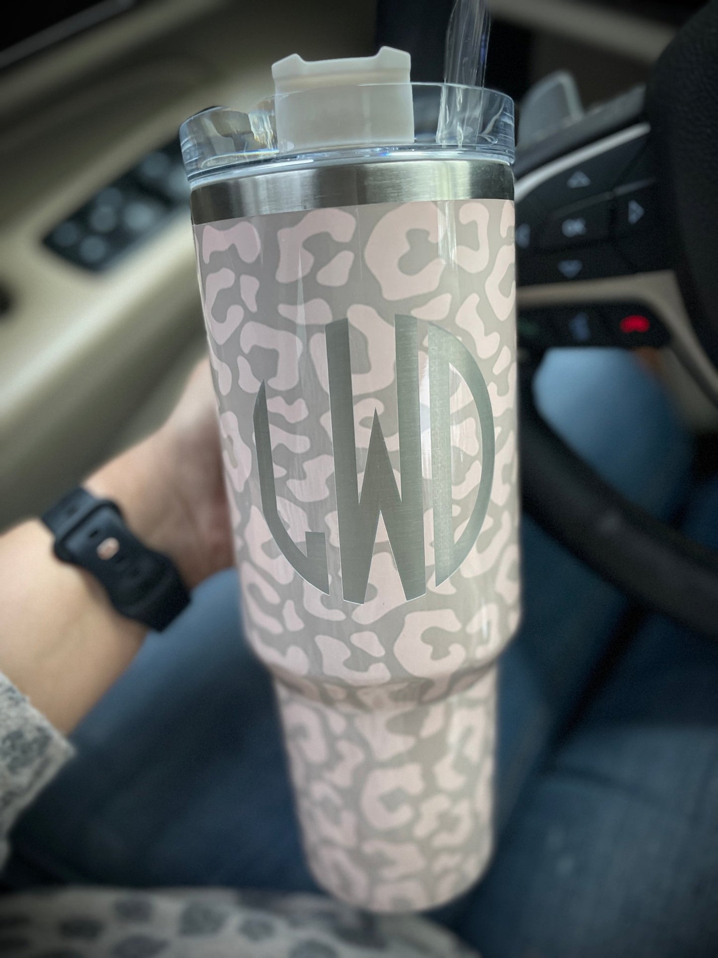 40oz Custom Engraved Tumblers - Caroline Layne Boutique LLC