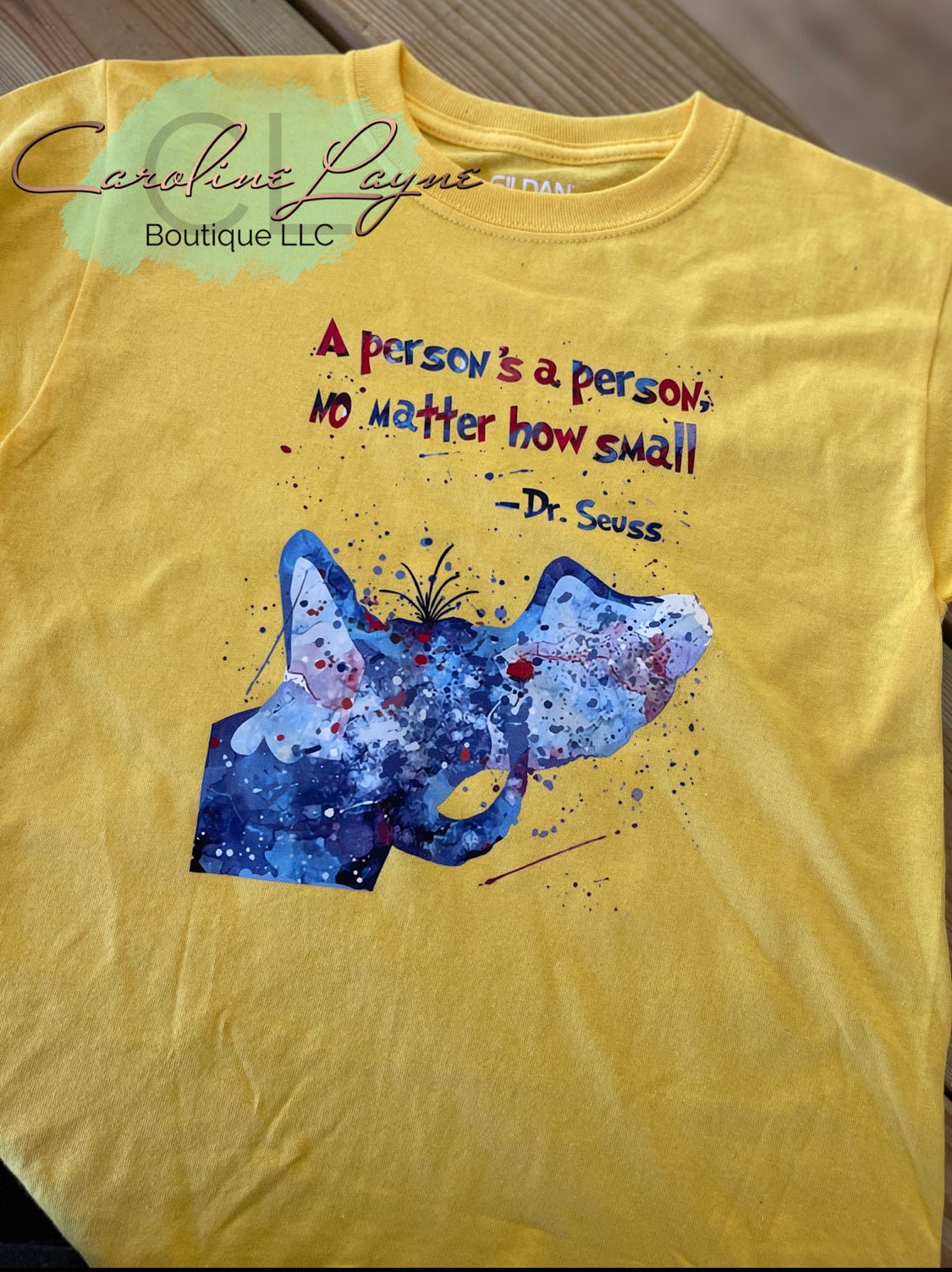 A person is a person no matter how small tee - Caroline Layne Boutique LLC