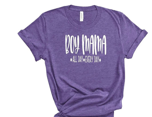 Boy Mama All Day Everyday Tee - Caroline Layne Boutique LLC