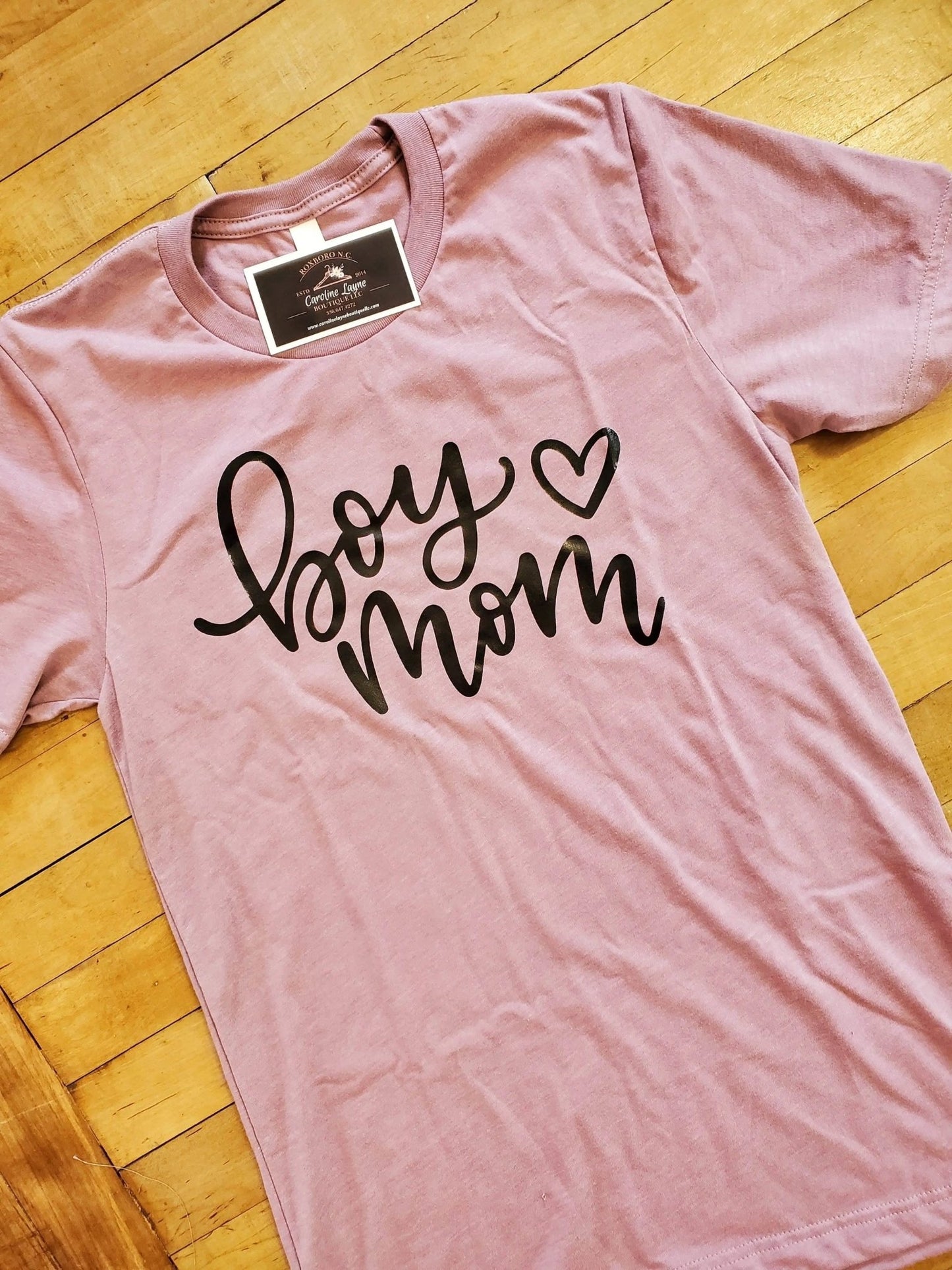 Boy Mom Tee - Caroline Layne Boutique LLC