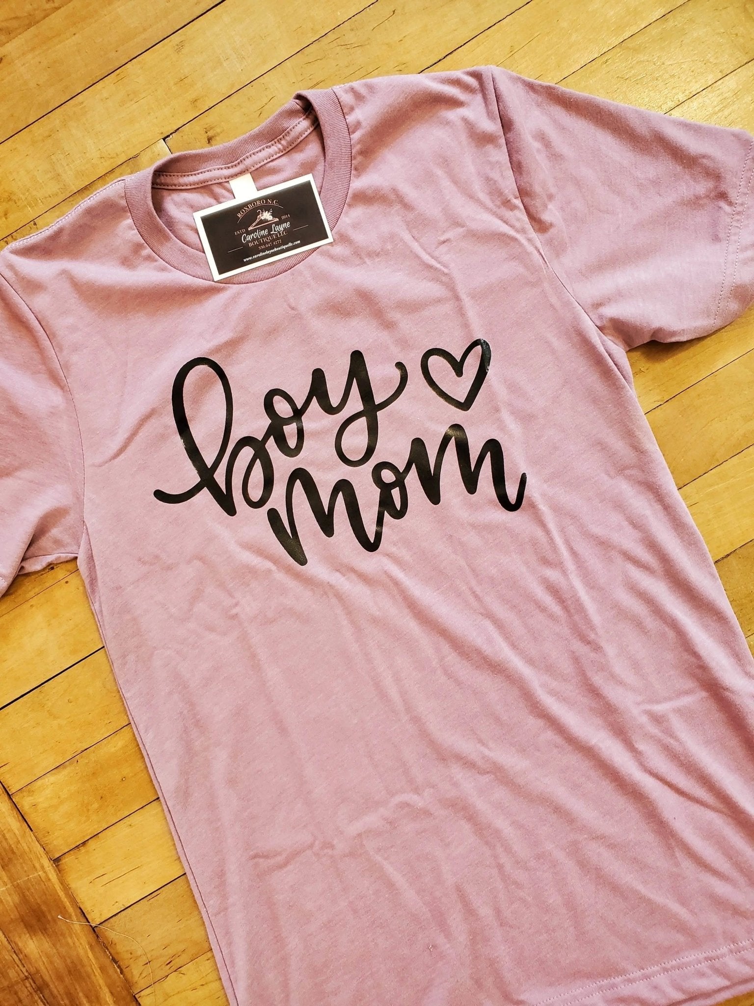 Boy Mom Tee - Caroline Layne Boutique LLC