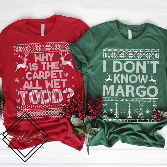 Christmas V Tee - Caroline Layne Boutique LLC