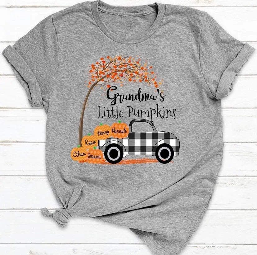 Grandmas Little Pumpkins Tee - Caroline Layne Boutique LLC