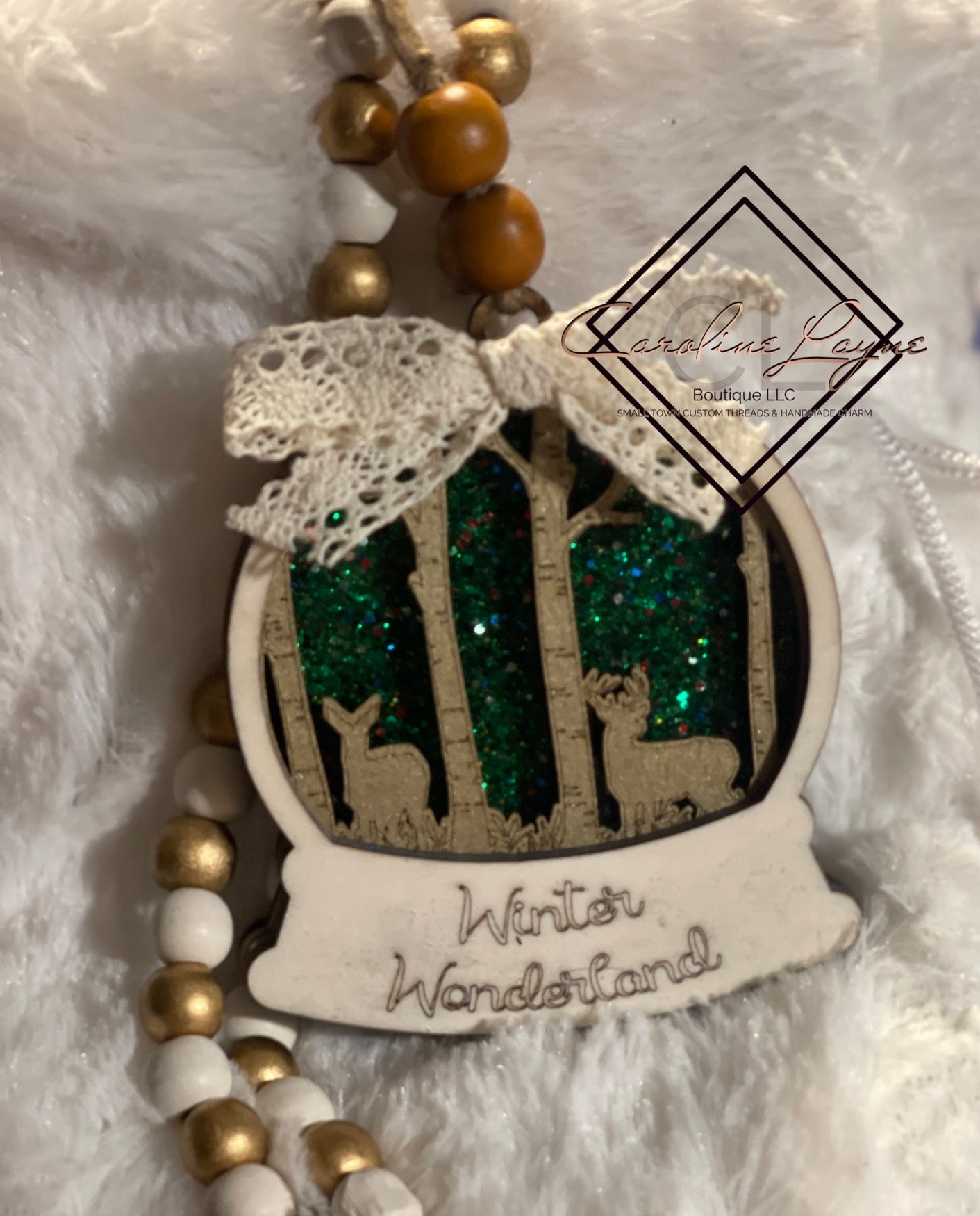 Handmade Ornament - Caroline Layne Boutique LLC