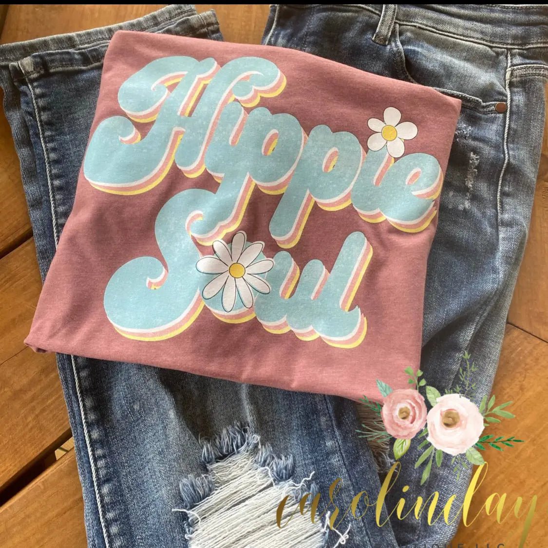 Hippie Soul Tee - Caroline Layne Boutique LLC