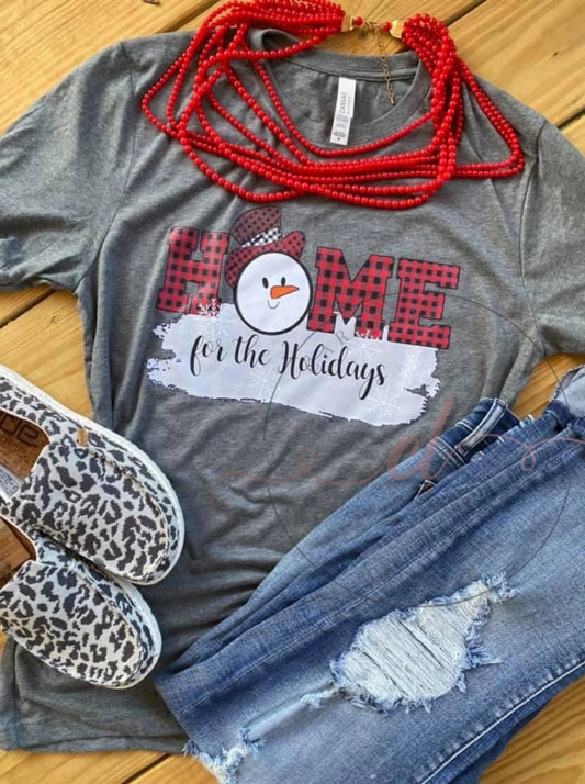 Home For The Holidays Long Sleeve - Caroline Layne Boutique LLC