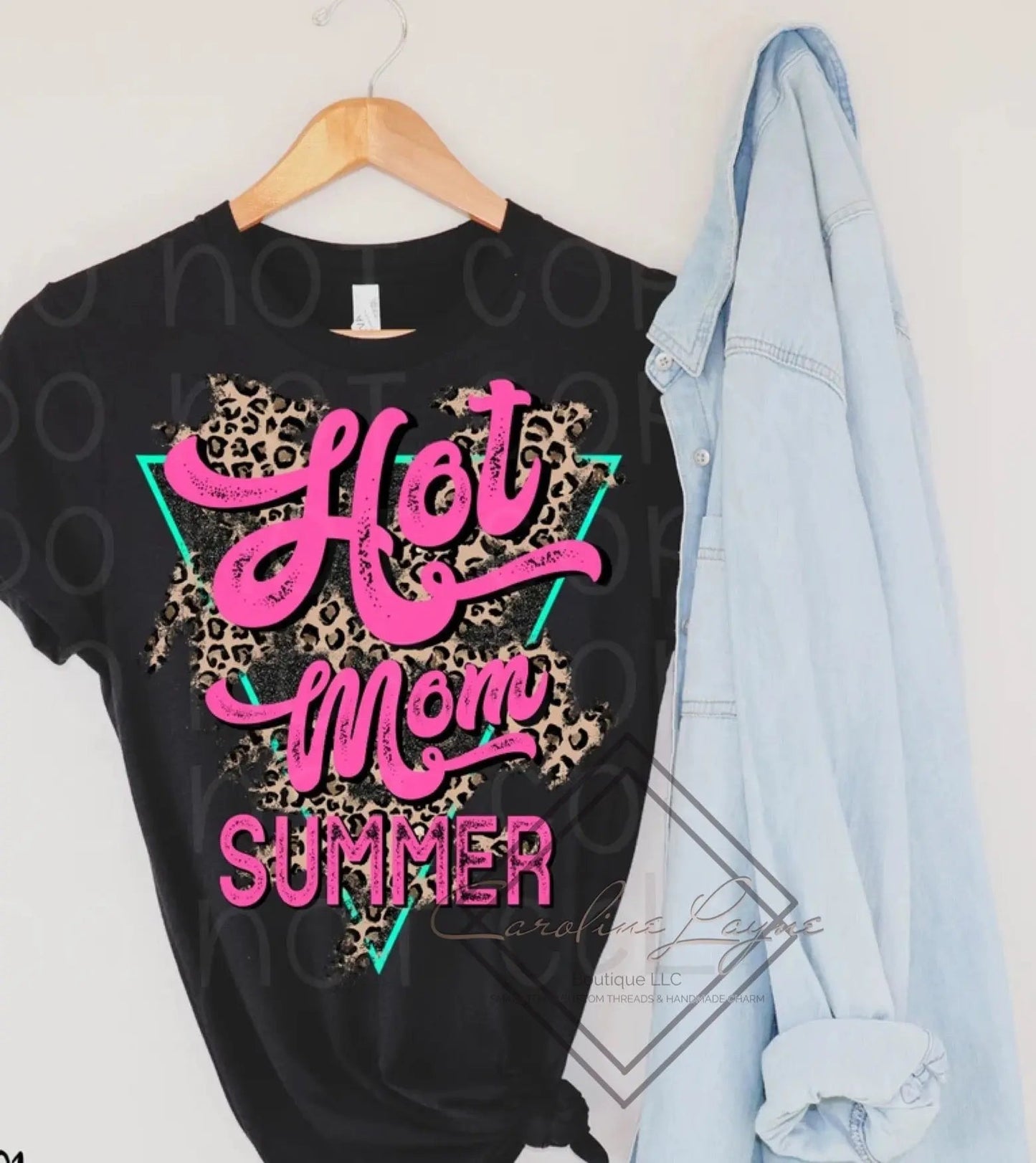Hot Mom Summer Tee - Caroline Layne Boutique LLC