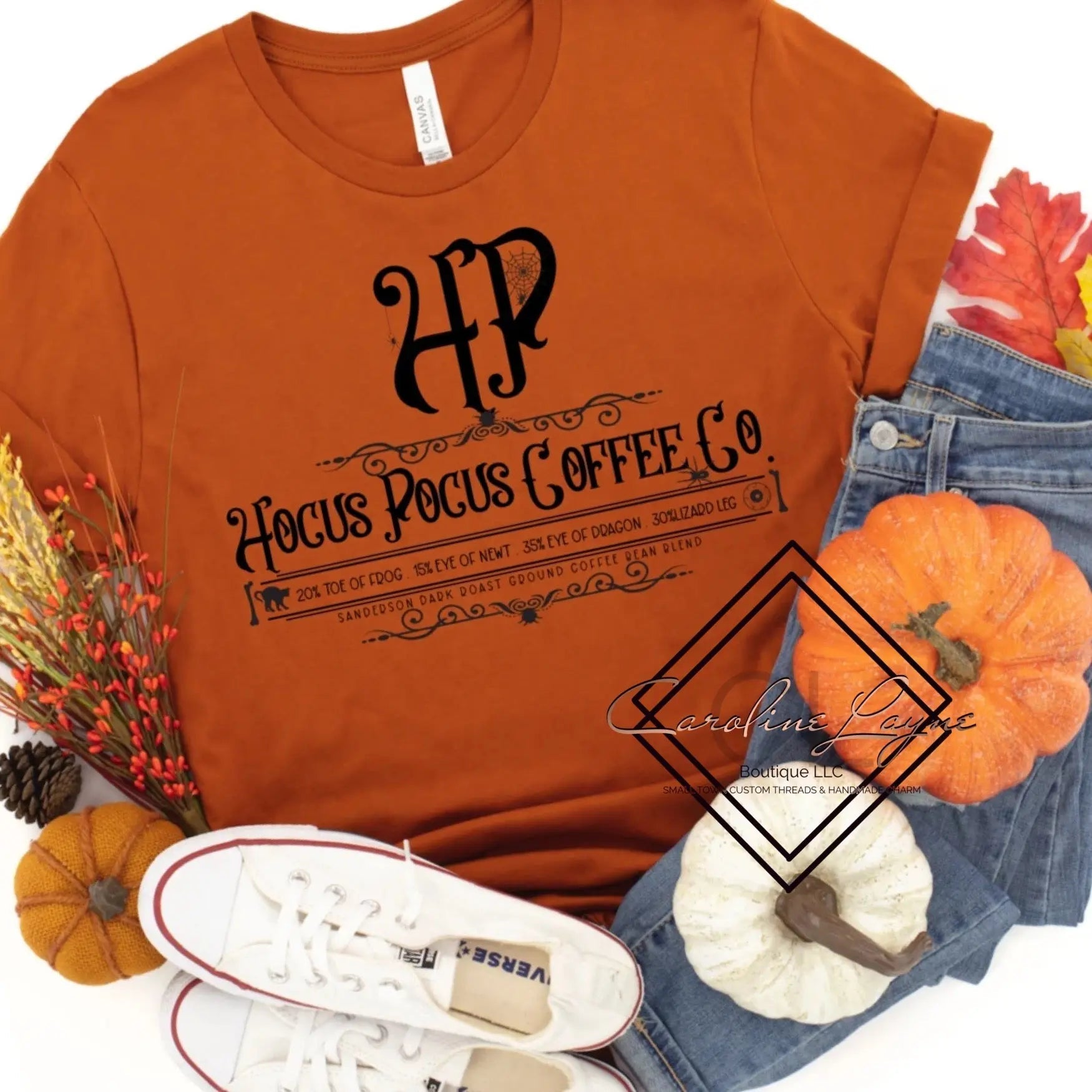 HP Coffee Co Tee - Caroline Layne Boutique LLC