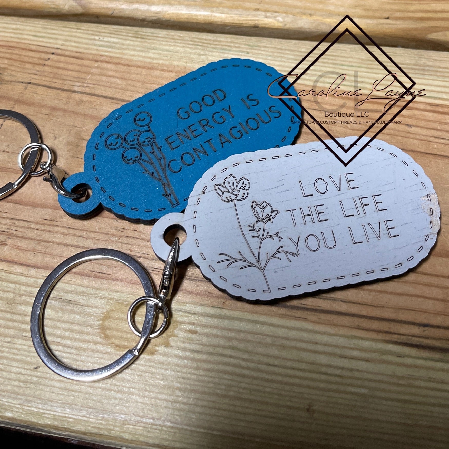 Inspirational Keychain - Caroline Layne Boutique LLC