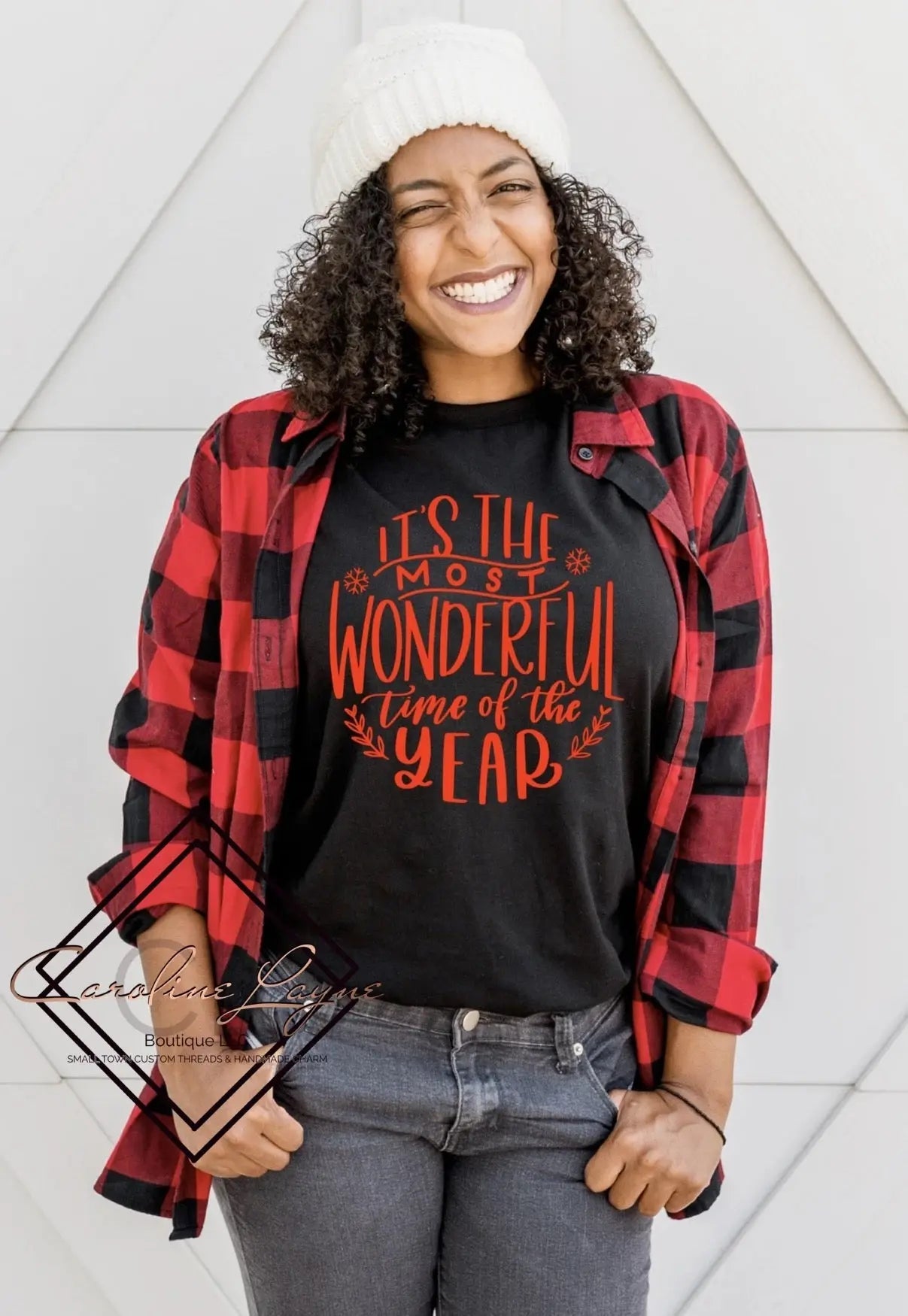 It’s The Most Wonderful Time Of The Year Tee - Caroline Layne Boutique LLC