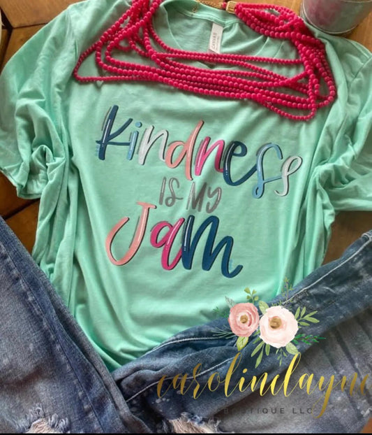 Kindness is my jam tee - Caroline Layne Boutique LLC