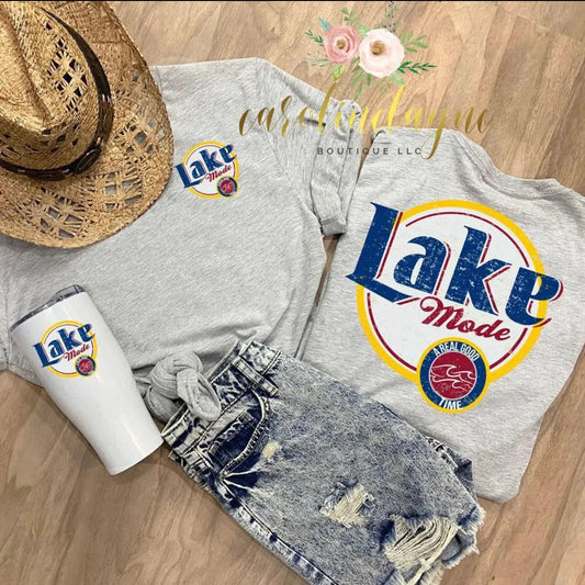 Lake mode Tee - Caroline Layne Boutique LLC