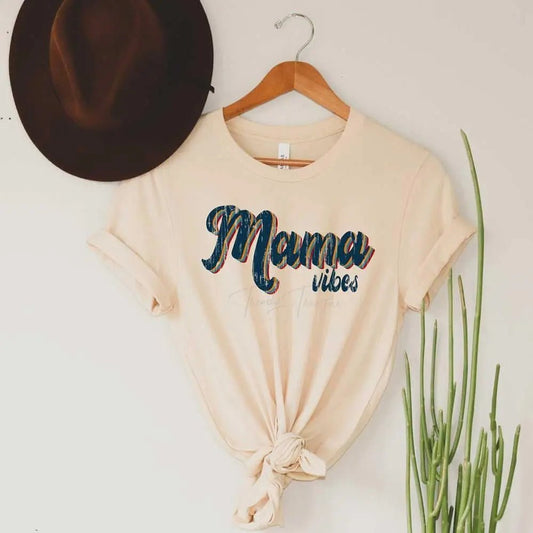 Mama Vibes Tee - Caroline Layne Boutique LLC