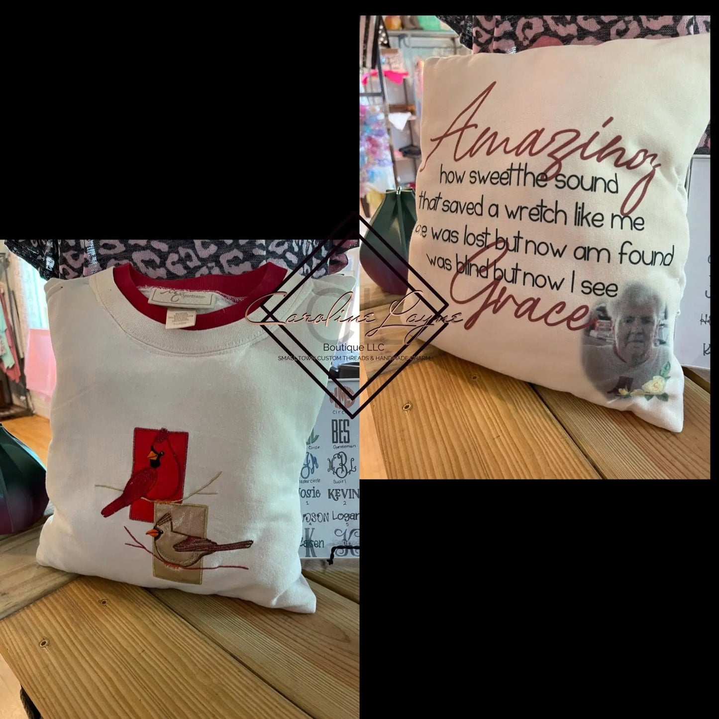 Memory Keepsake Pillow - Caroline Layne Boutique LLC