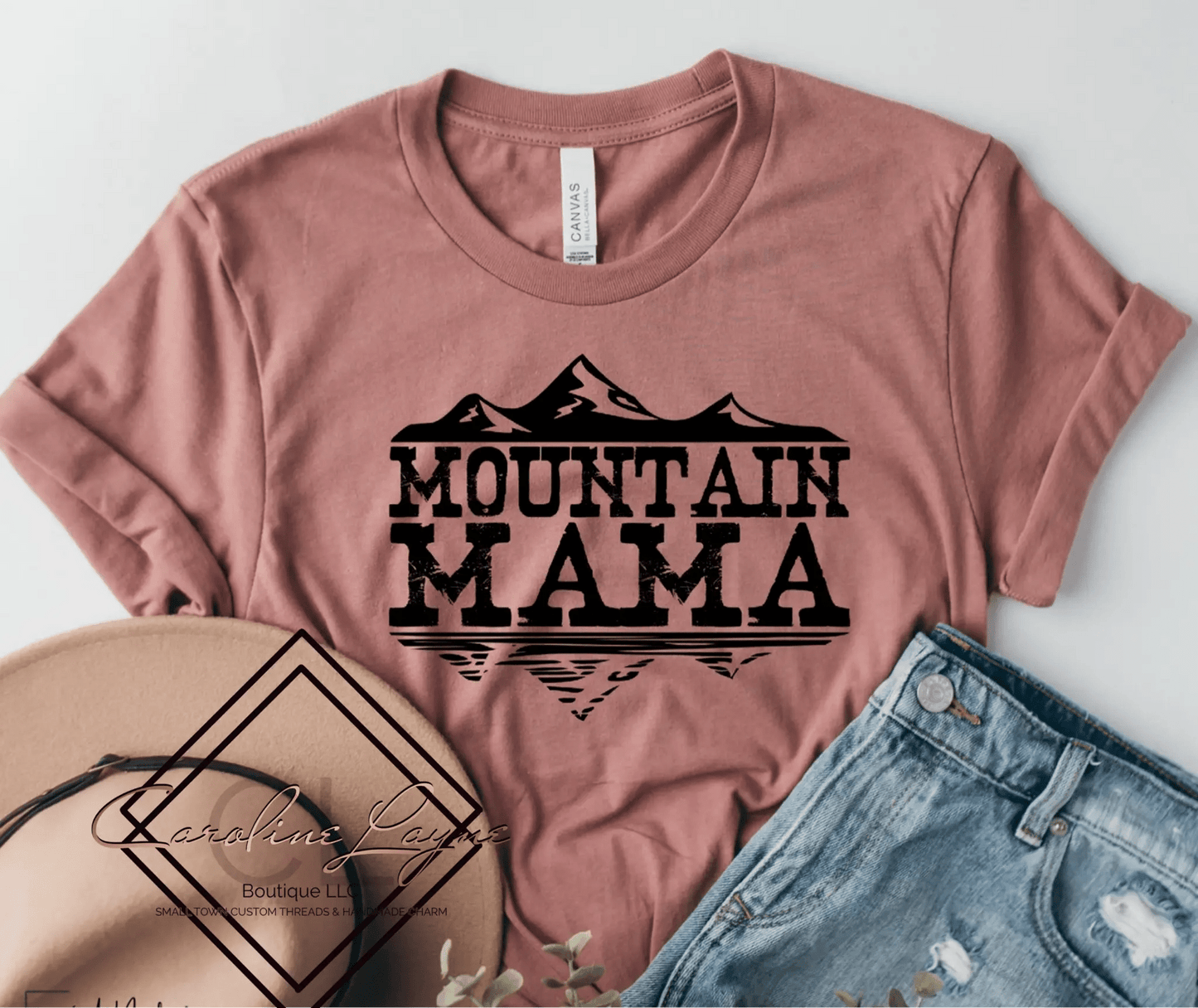 Mountain Mama Tee - Caroline Layne Boutique LLC