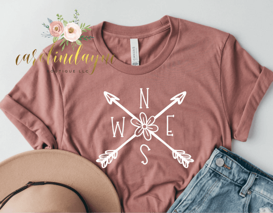 NSEW tee - Caroline Layne Boutique LLC