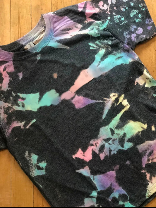 Pastel Reverse Tie Dye Adult and Youth Tee - Caroline Layne Boutique LLC