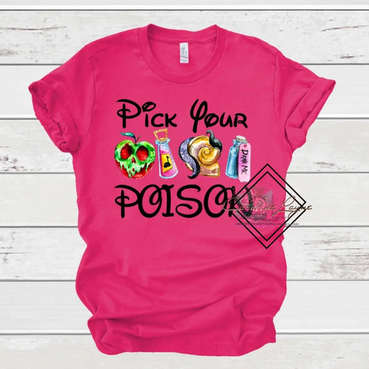 Pick Your Poison Tee - Caroline Layne Boutique LLC