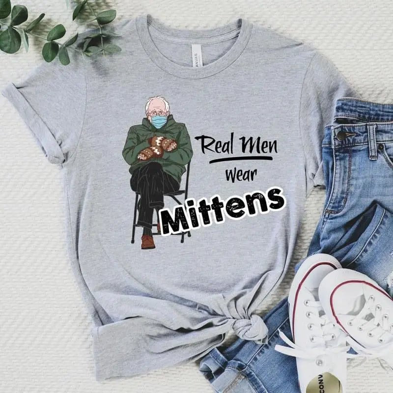 Real Men Wear Mittens Tee - Caroline Layne Boutique LLC