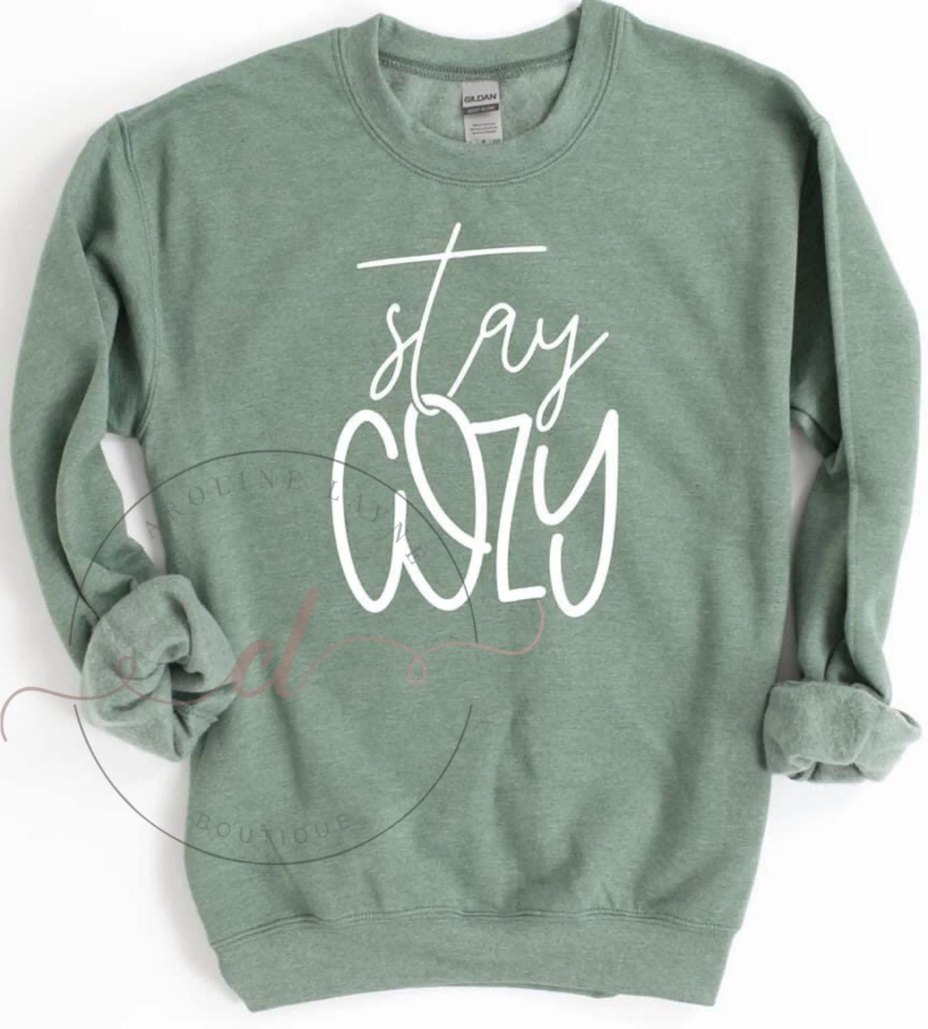Stay Cozy Sweatshirt - Caroline Layne Boutique LLC