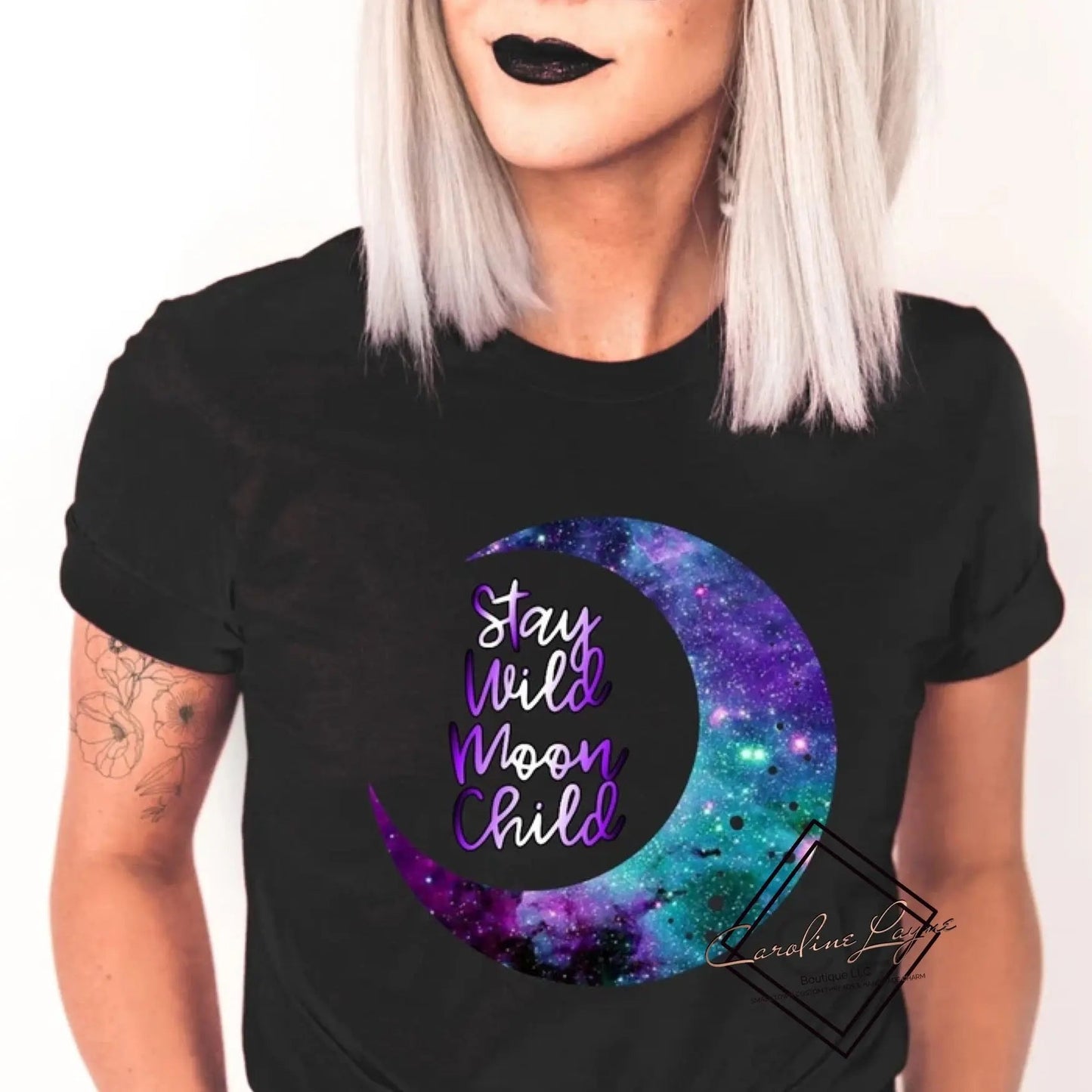 Stay Wild Moon Child Tee - Caroline Layne Boutique LLC