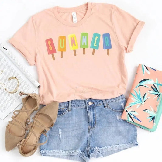 Summer Popsicle Tee - Caroline Layne Boutique LLC