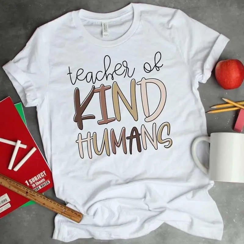 Teacher Of Kind Humans Tee - Caroline Layne Boutique LLC