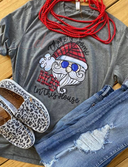 There’s Some HO’S In This House Tee - Caroline Layne Boutique LLC