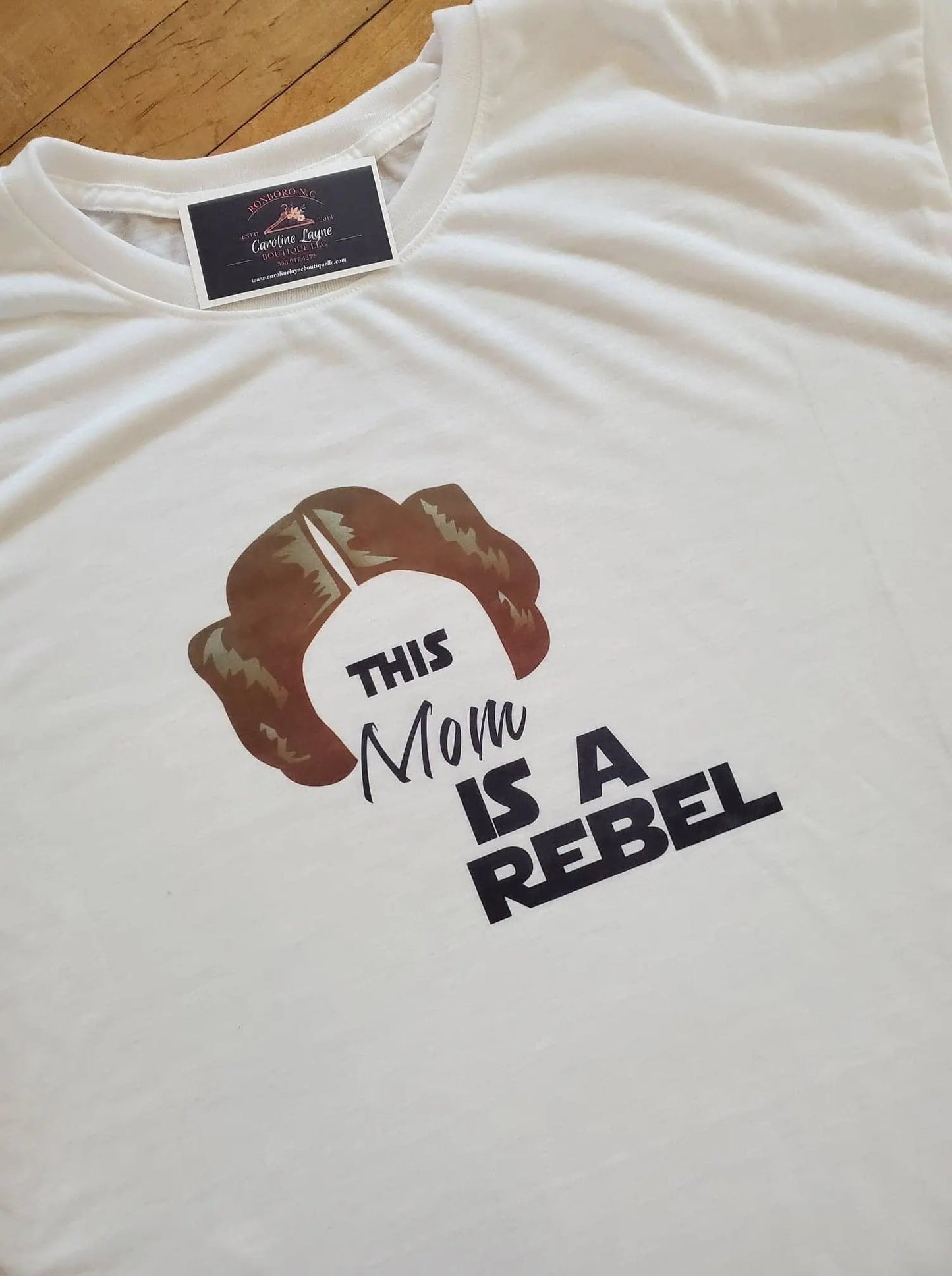 This Mama Is A Rebel Tee - Caroline Layne Boutique LLC