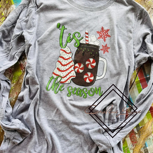 Tis The Season Long sleeve - Caroline Layne Boutique LLC