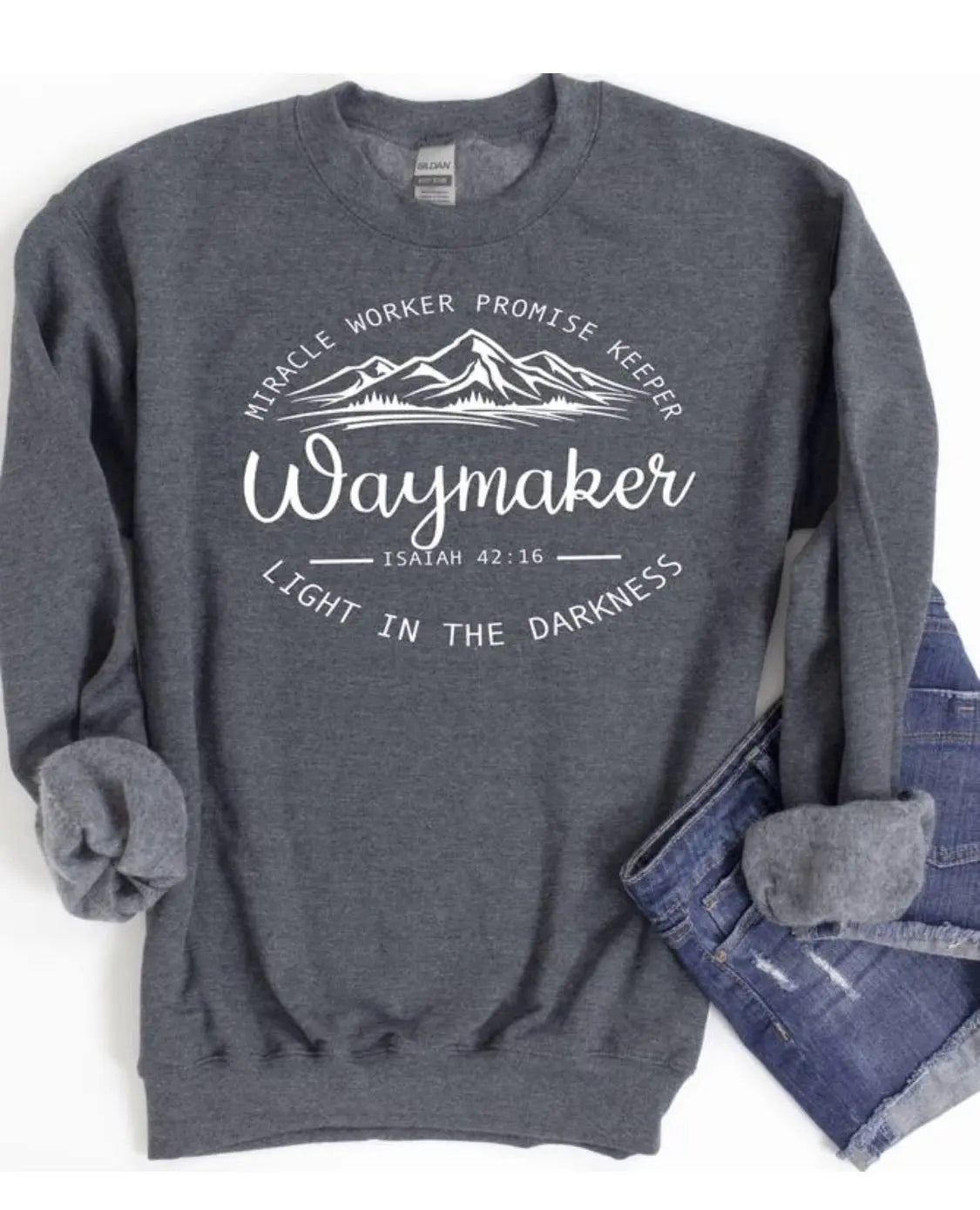 WayMaker Sweatshirt - Caroline Layne Boutique LLC