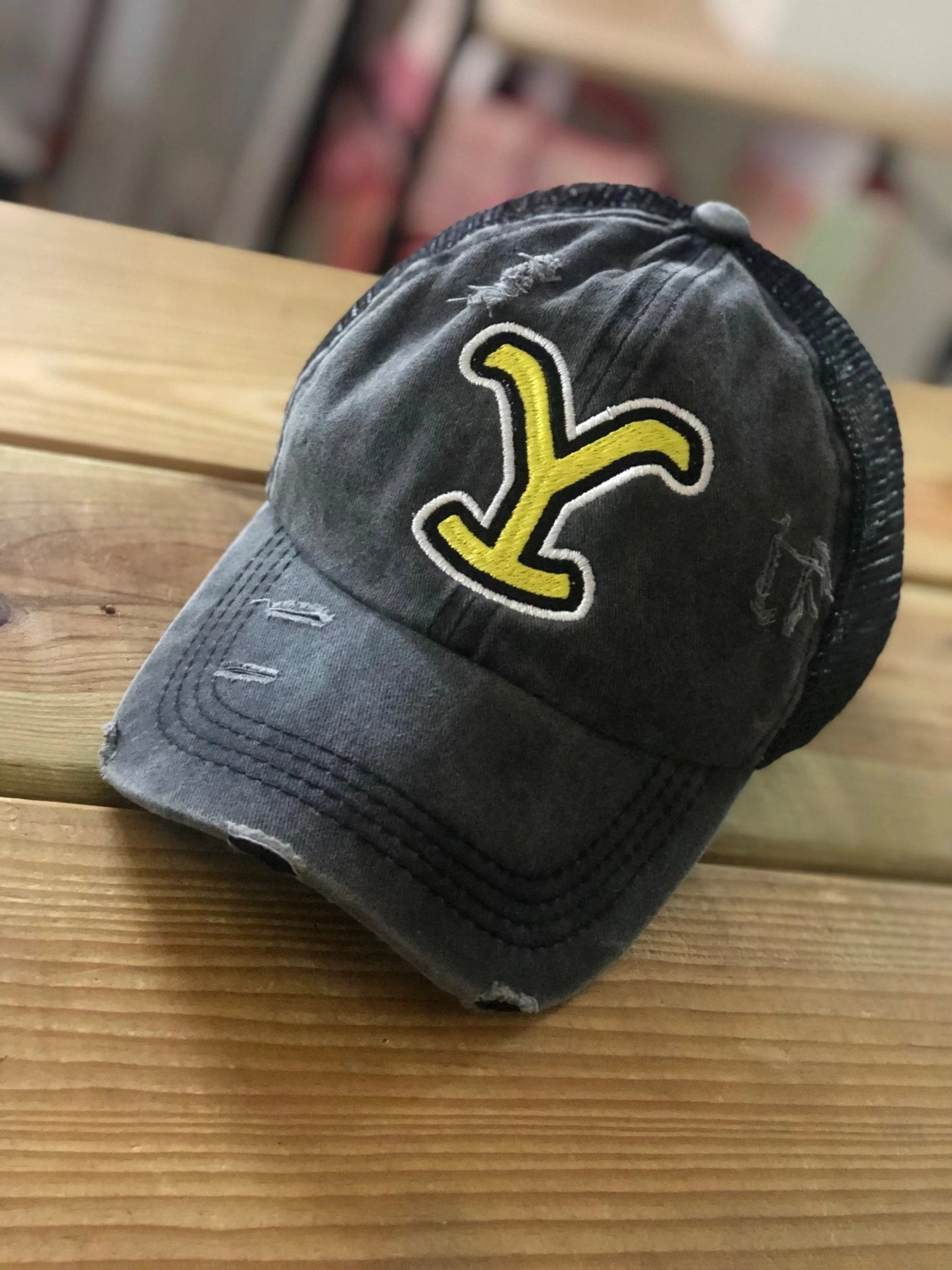 Yellowstone C.C Criss Cross Ponytail Hat - Caroline Layne Boutique LLC